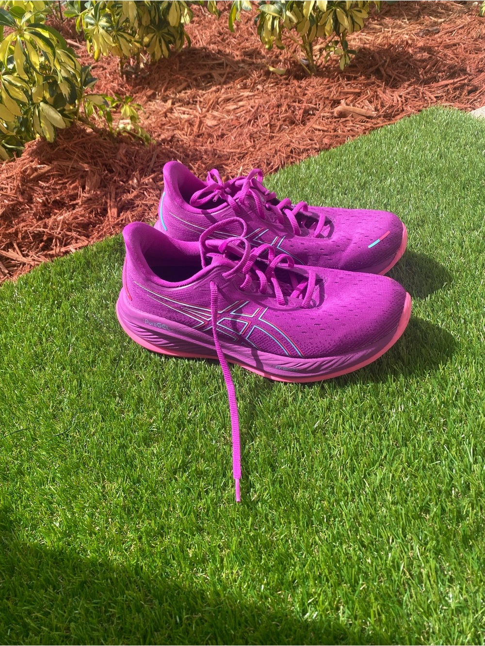 ASICS Women’s Bright Purple Athletic Running Shoes